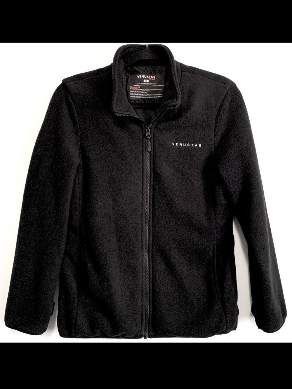 Venustas Heated Fleece Zip-Up Jacket & Battery